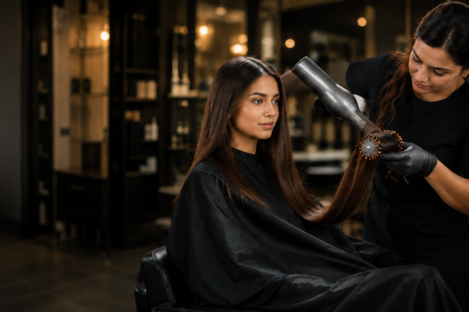 Hairdressing services