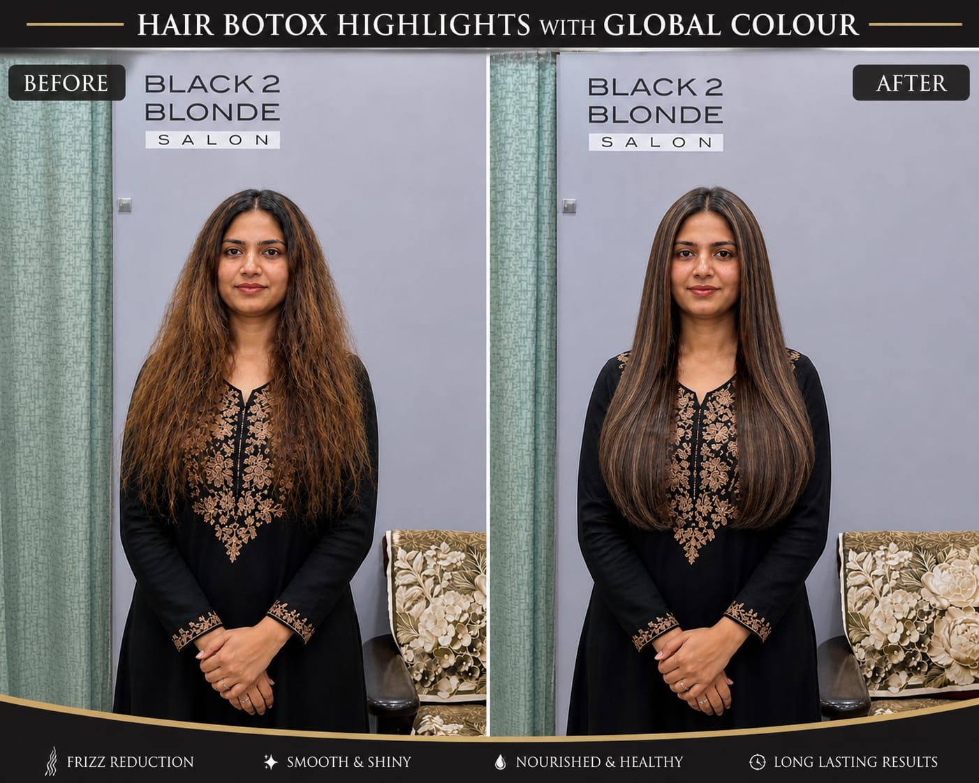 Hair treatment look 4